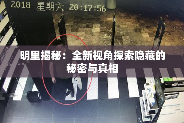 明里揭秘：全新视角探索隐藏的秘密与真相