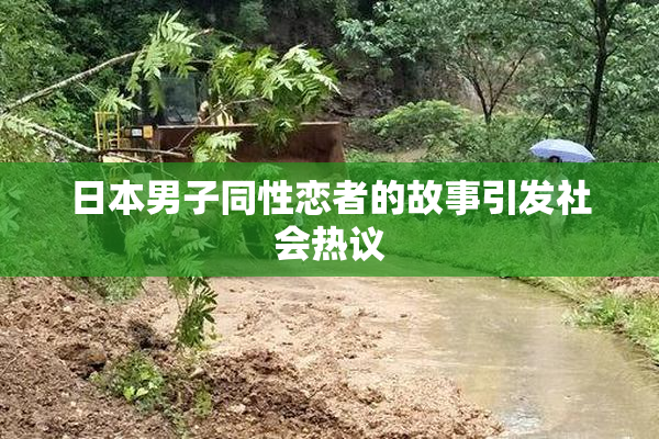日本男子同性恋者的故事引发社会热议