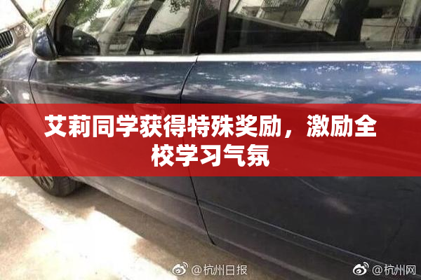 艾莉同学获得特殊奖励，激励全校学习气氛