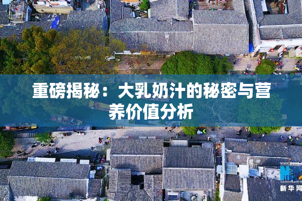 重磅揭秘：大乳奶汁的秘密与营养价值分析