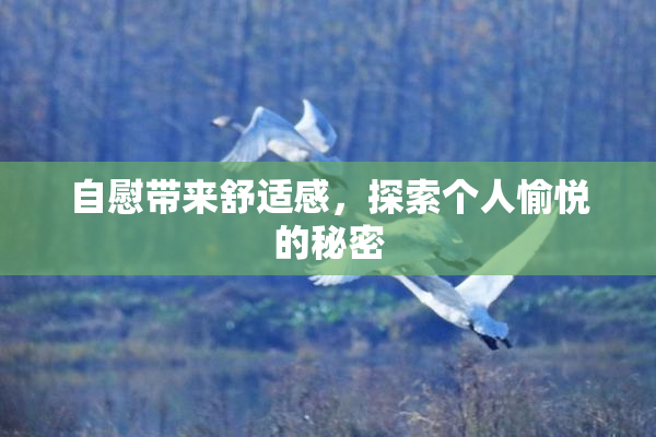 自慰带来舒适感，探索个人愉悦的秘密