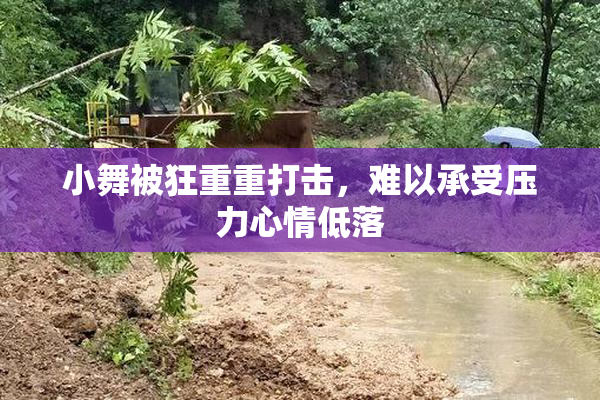 小舞被狂重重打击，难以承受压力心情低落