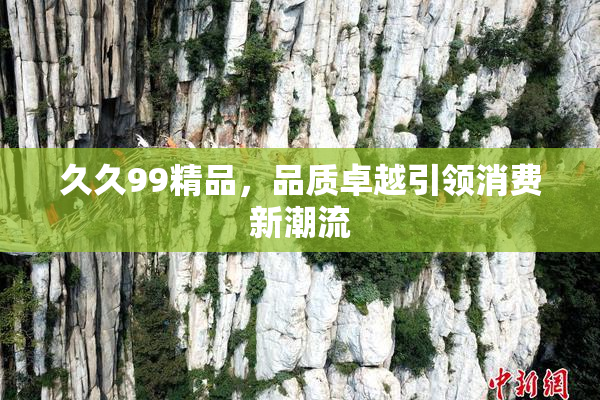 久久99精品，品质卓越引领消费新潮流