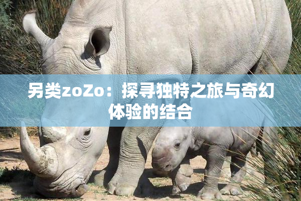 另类zoZo：探寻独特之旅与奇幻体验的结合