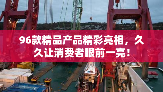 96款精品产品精彩亮相，久久让消费者眼前一亮！