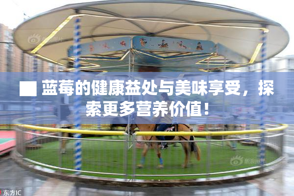 ▇ 蓝莓的健康益处与美味享受，探索更多营养价值！