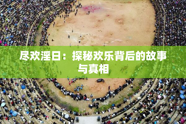 尽欢淫日：探秘欢乐背后的故事与真相
