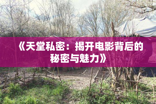 《天堂私密：揭开电影背后的秘密与魅力》