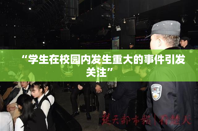 “学生在校园内发生重大的事件引发关注”