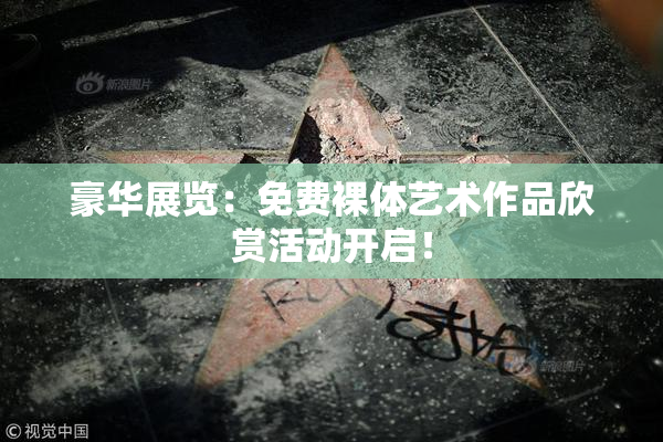 豪华展览：免费裸体艺术作品欣赏活动开启！