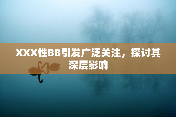 XXX性BB引发广泛关注，探讨其深层影响