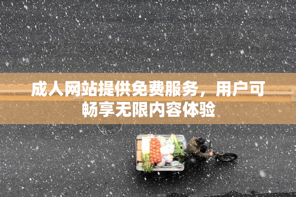 成人网站提供免费服务，用户可畅享无限内容体验