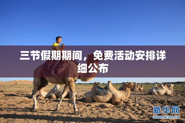 三节假期期间，免费活动安排详细公布