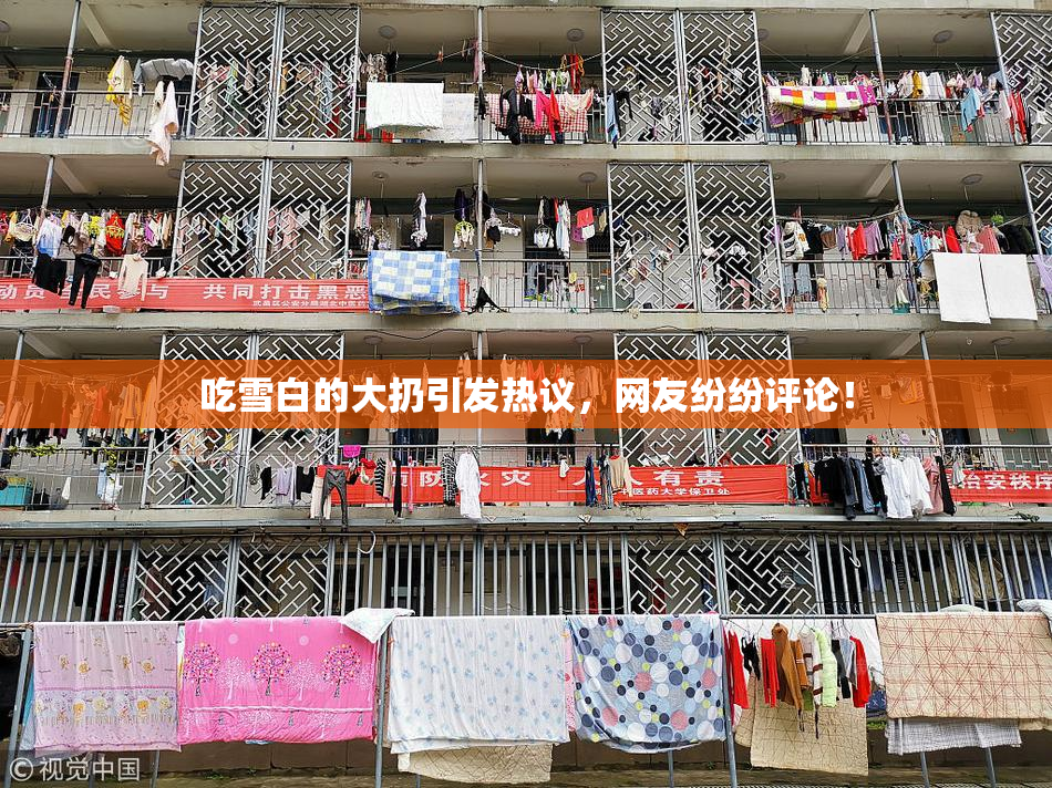 吃雪白的大扔引发热议，网友纷纷评论！