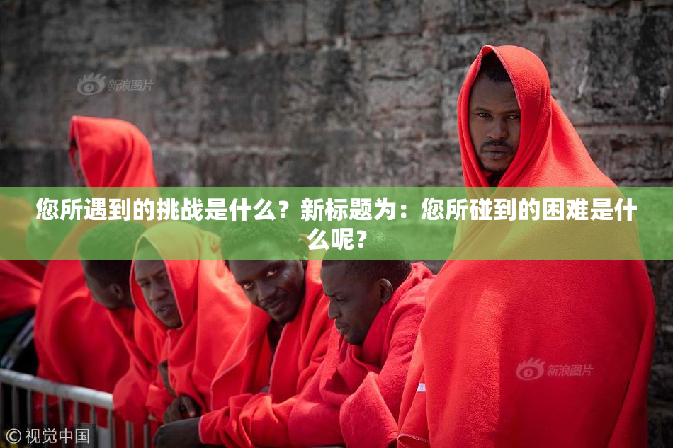 您所遇到的挑战是什么？新标题为：您所碰到的困难是什么呢？