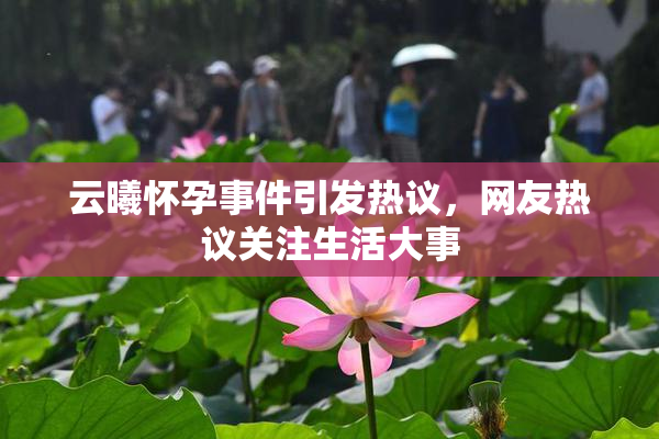 云曦怀孕事件引发热议，网友热议关注生活大事