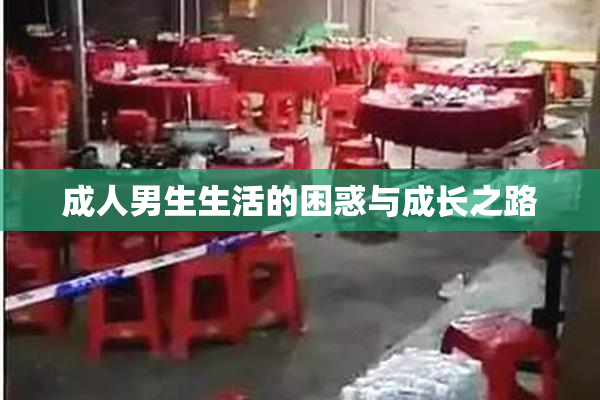 成人男生生活的困惑与成长之路