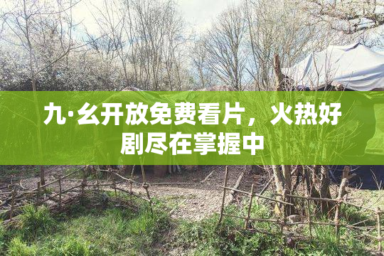 九·幺开放免费看片，火热好剧尽在掌握中