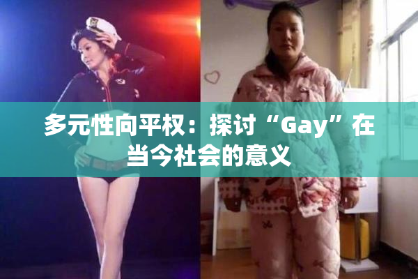 多元性向平权：探讨“Gay”在当今社会的意义