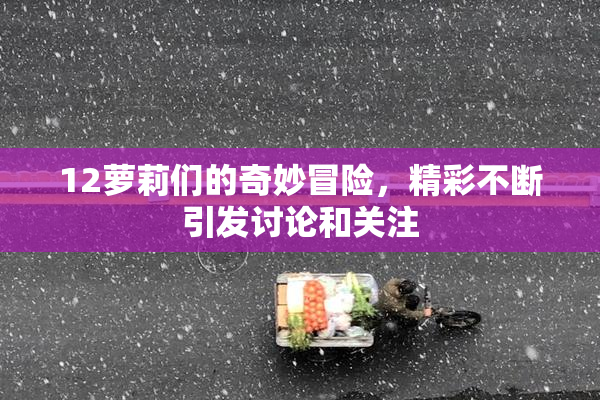 12萝莉们的奇妙冒险，精彩不断引发讨论和关注