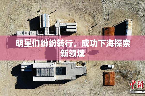 明星们纷纷转行，成功下海探索新领域