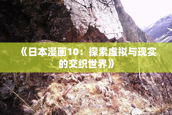 《日本漫画10：探索虚拟与现实的交织世界》
