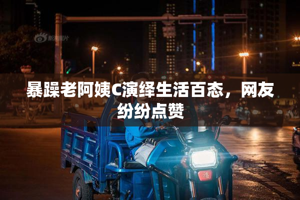 暴躁老阿姨C演绎生活百态，网友纷纷点赞