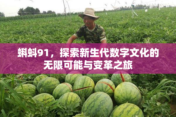 蝌蚪91，探索新生代数字文化的无限可能与变革之旅