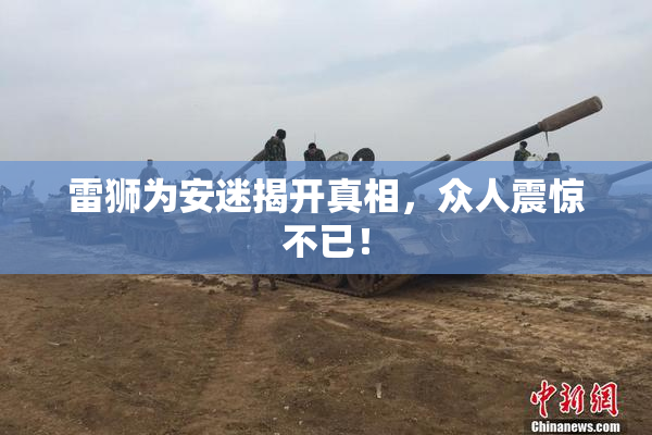 雷狮为安迷揭开真相，众人震惊不已！