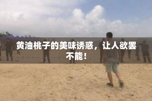 黄油桃子的美味诱惑，让人欲罢不能！