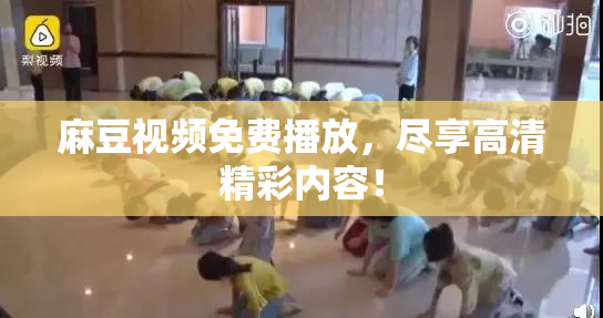 麻豆视频免费播放，尽享高清精彩内容！