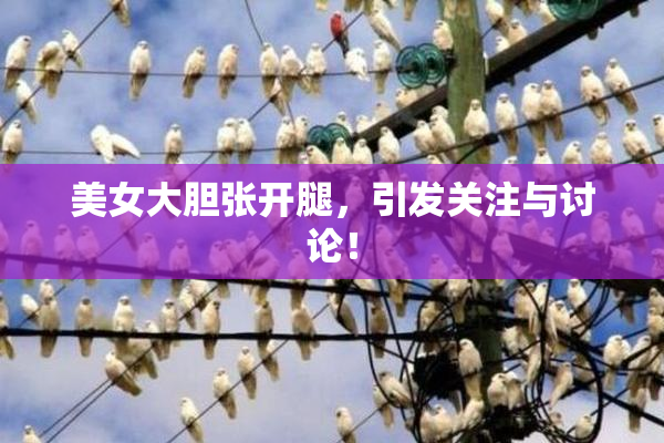 美女大胆张开腿，引发关注与讨论！