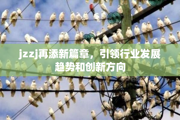 jzzj再添新篇章，引领行业发展趋势和创新方向