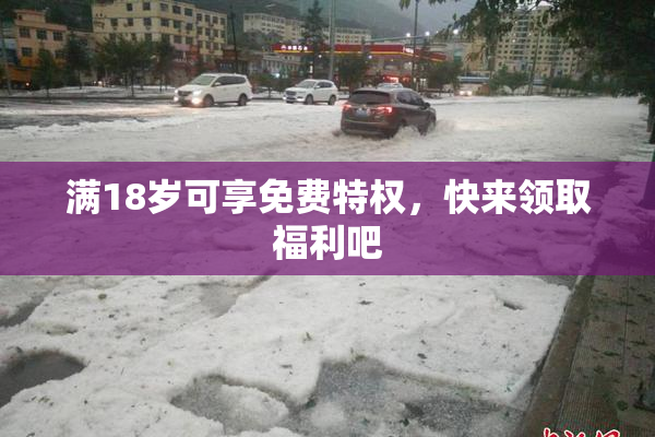 满18岁可享免费特权，快来领取福利吧