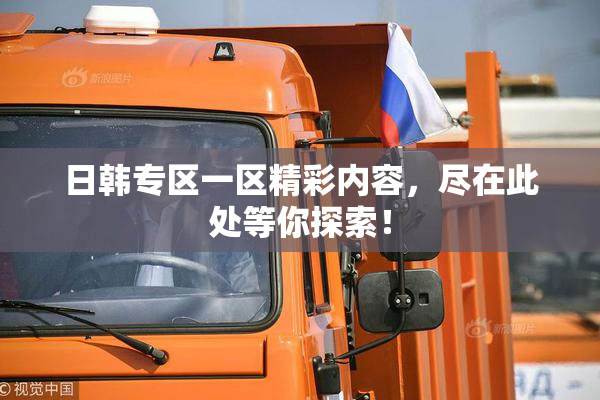 日韩专区一区精彩内容，尽在此处等你探索！
