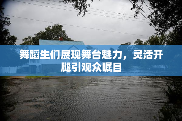 舞蹈生们展现舞台魅力，灵活开腿引观众瞩目