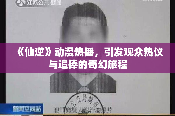 《仙逆》动漫热播，引发观众热议与追捧的奇幻旅程