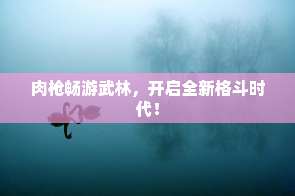 肉枪畅游武林，开启全新格斗时代！