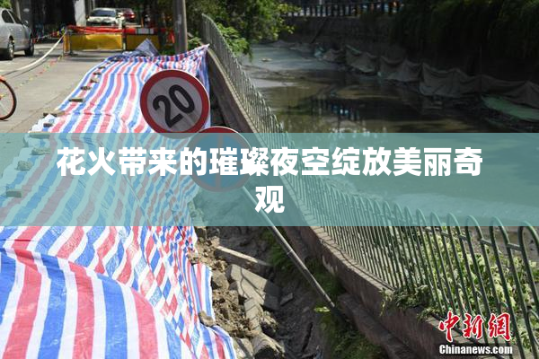 花火带来的璀璨夜空绽放美丽奇观