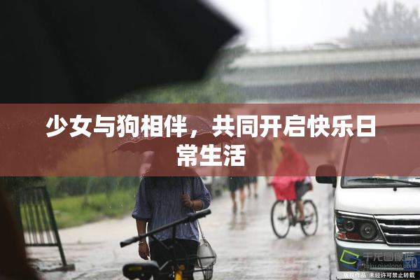 少女与狗相伴，共同开启快乐日常生活