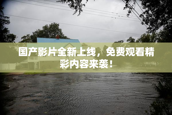 国产影片全新上线，免费观看精彩内容来袭！