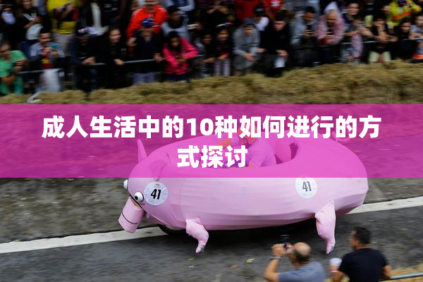 成人生活中的10种如何进行的方式探讨