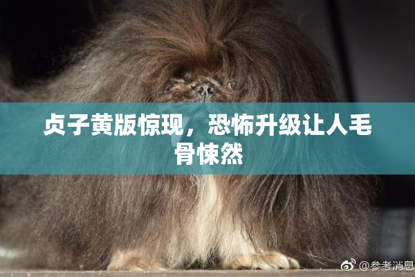 贞子黄版惊现，恐怖升级让人毛骨悚然