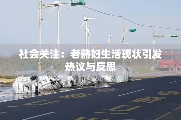 社会关注：老熟妇生活现状引发热议与反思