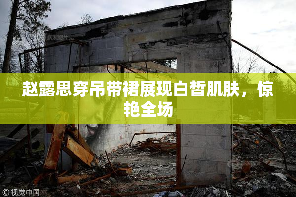 赵露思穿吊带裙展现白皙肌肤，惊艳全场