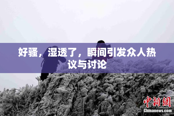 好骚，湿透了，瞬间引发众人热议与讨论
