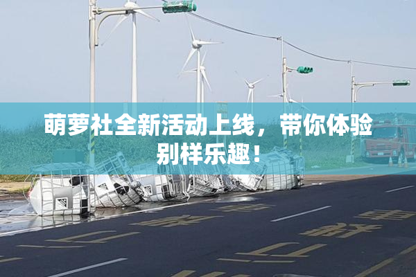 萌萝社全新活动上线，带你体验别样乐趣！