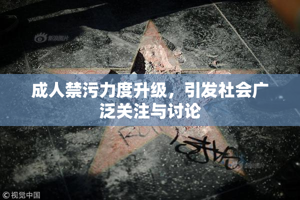 成人禁污力度升级，引发社会广泛关注与讨论