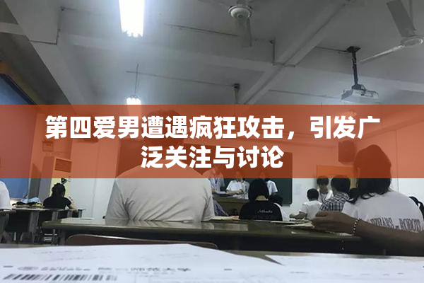 第四爱男遭遇疯狂攻击，引发广泛关注与讨论