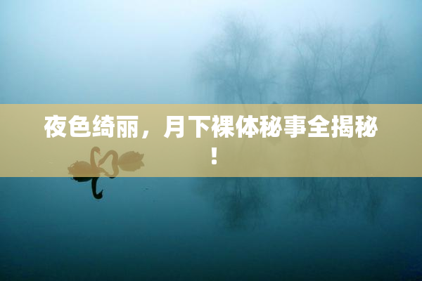 夜色绮丽，月下裸体秘事全揭秘！